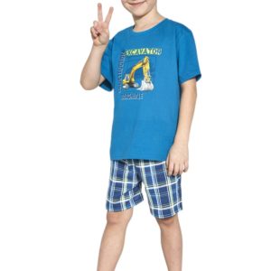 Chlapecké pyžamo Cornette 789/87 110/116 Modrá