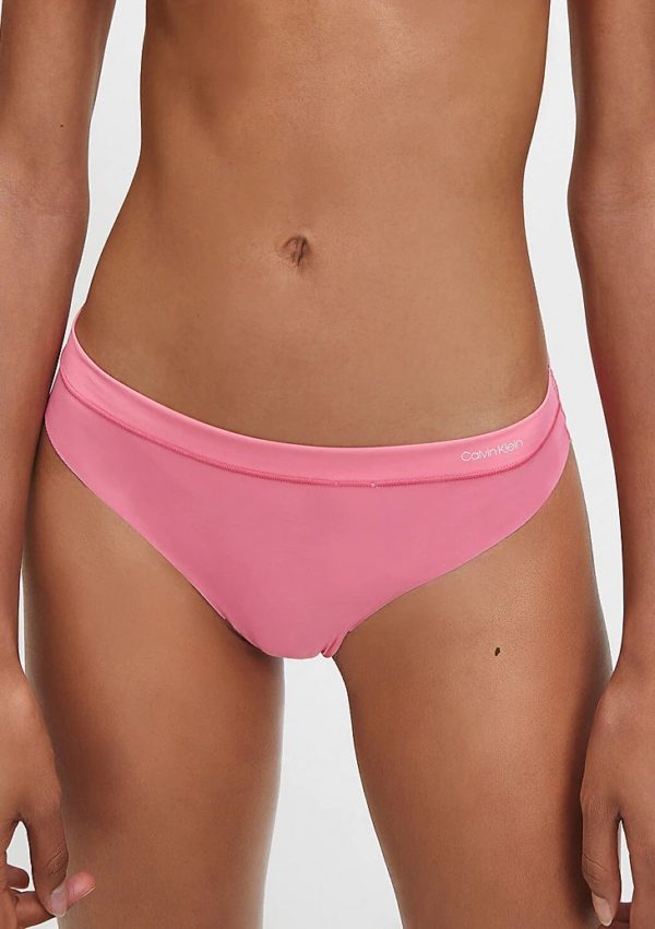Dámské kalhotky Calvin Klein QF4845 XS Růžová