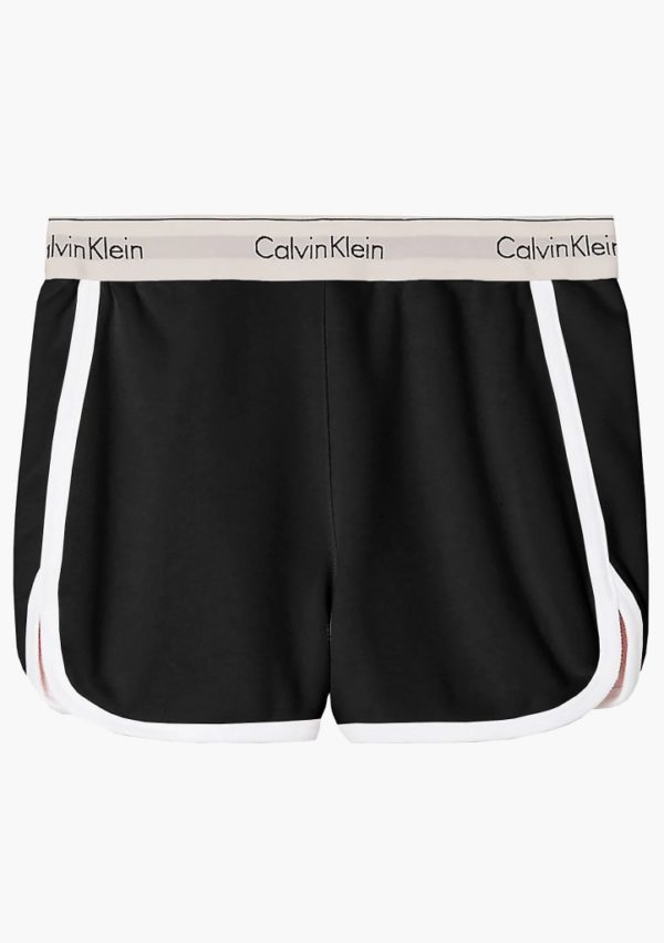 Dámské šortky Calvin Klein QS5982 XS Černá