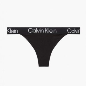 Dámské tanga Calvin Klein QF6686 S Černá