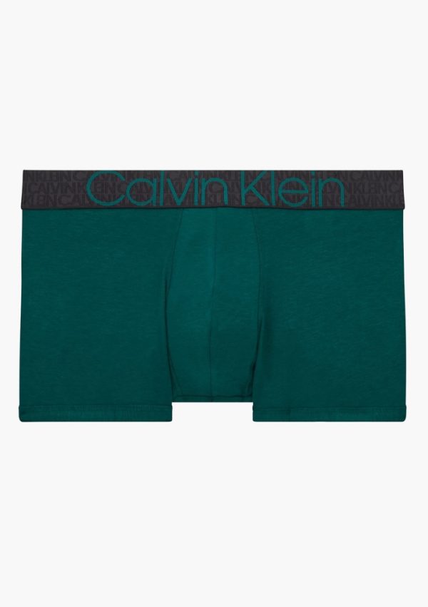 Pánské boxerky Calvin Klein NB2682 XL Zelená