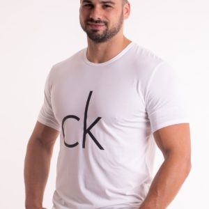 Pánské tričko Calvin Klein NB1164 XL Bílá