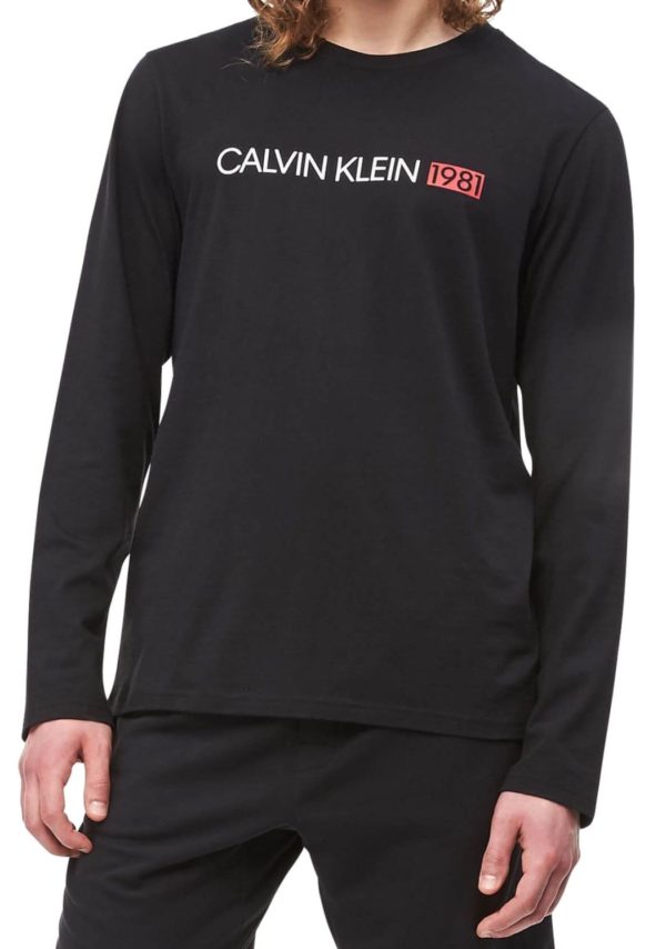 Pánské tričko Calvin Klein NM1705 XL Černá