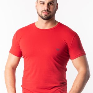 Pánské tričko Emporio Armani 111035 9P725 S Červená