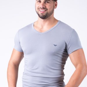 Pánské tričko Emporio Armani 111512 CC717 XL Šedá