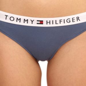 Dámská tanga Tommy Hilfiger UW0UW01555 XS Modrá