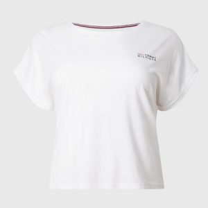 Dámské tričko Tommy Hilfiger UW0UW03632 XS Bílá