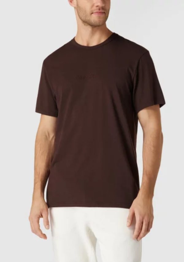 Pánské tričko Calvin Klein NM2261 XL Hnědá