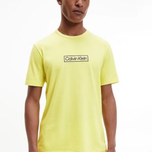 Pánské tričko Calvin Klein NM2268 XL Žlutá
