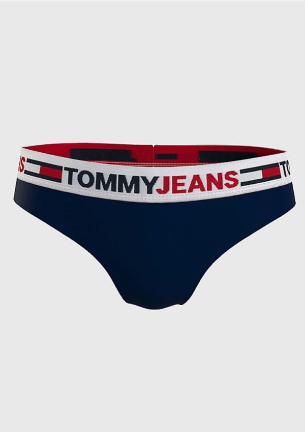 Dámské kalhotky Tommy Hilfiger UW0UW03527 XS Tm. modrá