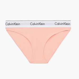 Dámské kalhotky Calvin Klein F3787 XL Meruňková