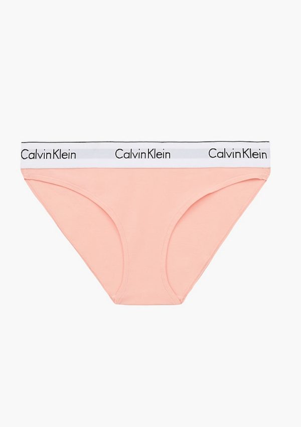 Dámské kalhotky Calvin Klein F3787 XL Meruňková