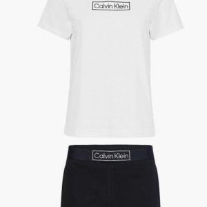 Dámské pyžamo Calvin Klein QS6804 XL Bílá