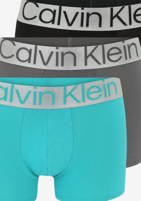 Pánské boxerky Calvin Klein NB3130 6VT 3PACK XXL Mix