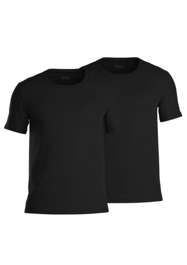 Pánské tričko BOSS 50475294 2 pack XL Černá