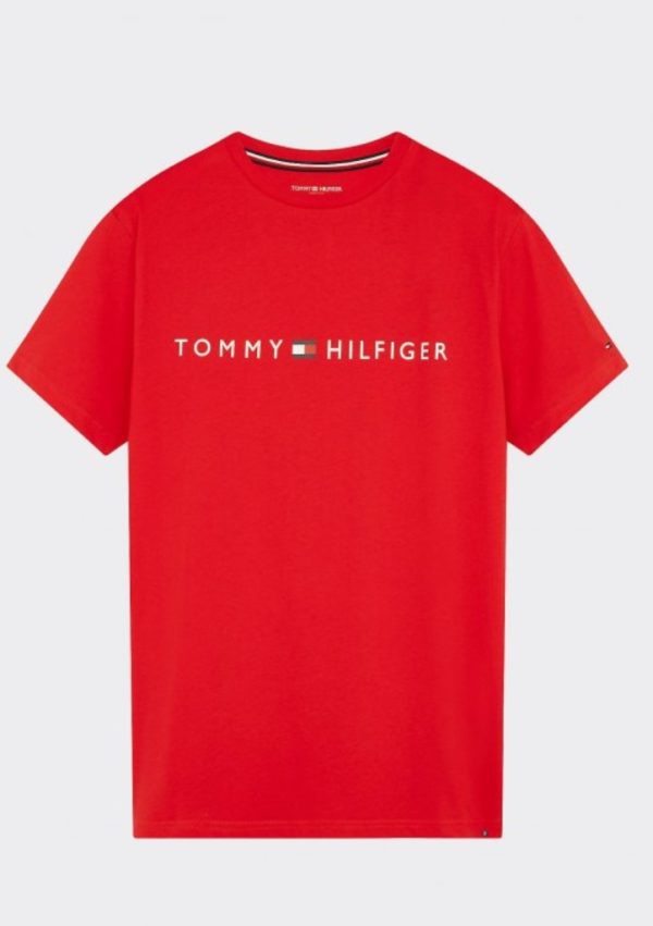 Pánské tričko Tommy Hilfiger UM0UM01434 XNJ XL Červená