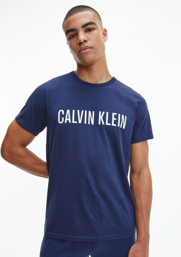 Pánské tričko Calvin Klein NM1959 XL Tm. modrá