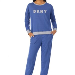 Dámské pyžamo DKNY YI2919259 S Modrá