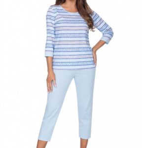 Dámské pyžamo Regina 609 XL Sv. modrá