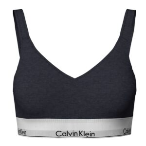 Dámská podprsenka Calvin Klein QF5490E XS Tm. šedá