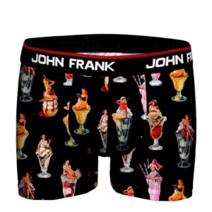 Pánské boxerky John Frank JFBD356 XL Černá