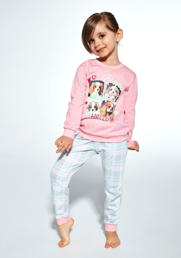 Dětské pyžamo Cornette 594/167 98/104 Růžová