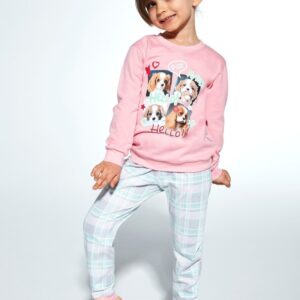 Dívčí pyžamo Cornette 592/167 158/164 Růžová