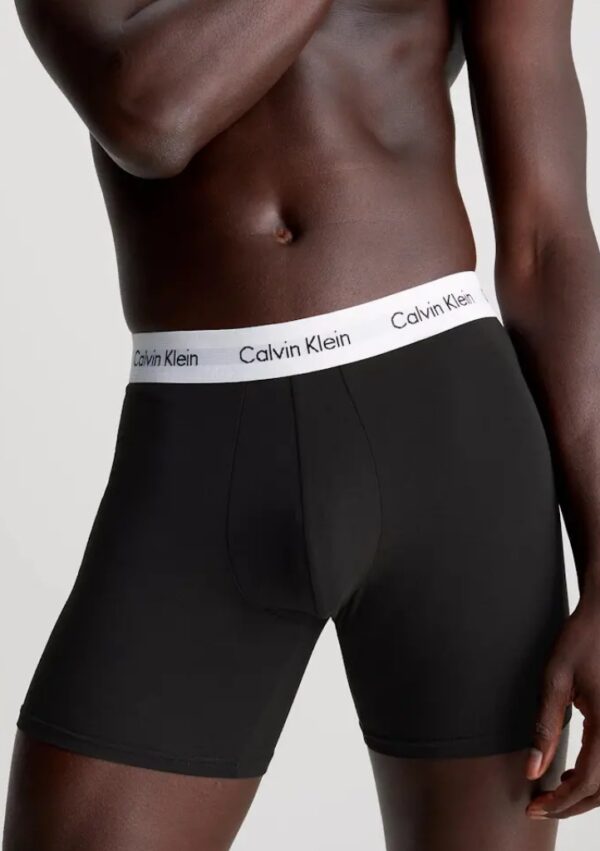 Pánské boxerky Calvin Klein NB1770A 3PACK XL Černá