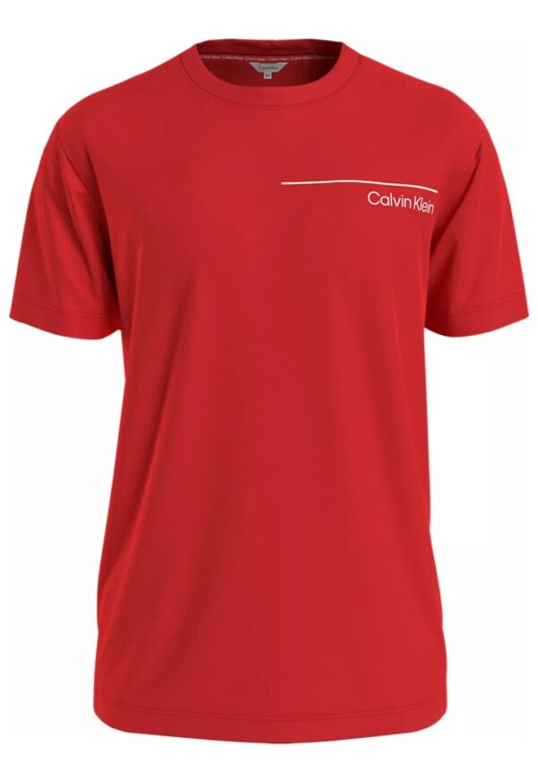 Pánské tričko Calvin Klein KM0KM00964 XM9 XXL Červená