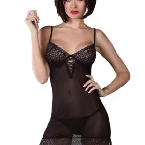 Dámská erotická košilka LivCo Florizel černá