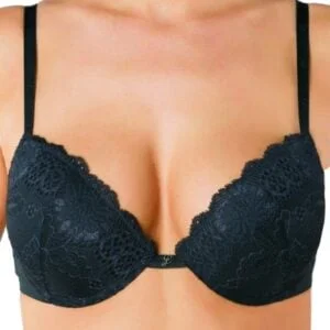 Dámská gelová push-up podprsenka Leilieve 991 černá