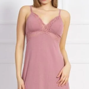 Dámská noční košile Vienetta Secret Marika růžová