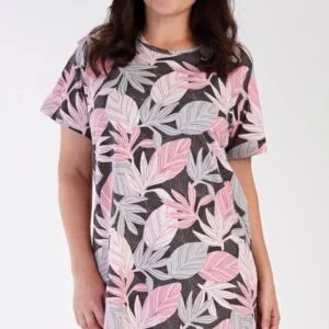 Dámská noční košile s krátkým rukávem Vienetta Secret Evita