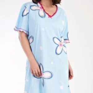 Dámská noční košile s krátkým rukávem Vienetta Secret Veronika