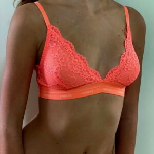 Dámská podprsenka Guess O0BC00 neonově oranžová