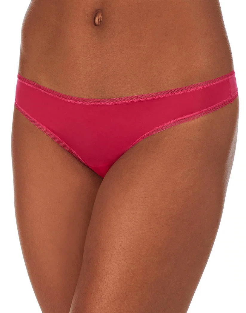 Dámská tanga DKNY DK5001 malinová