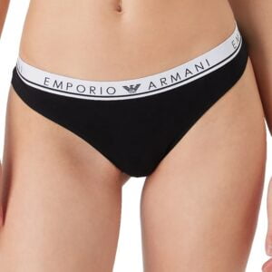Dámské brazilky Emporio ARMANI 163337 3F227 černé