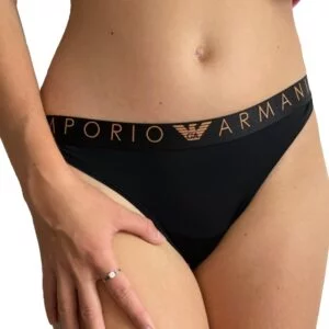Dámské brazilky Emporio Armani 163337 3F235 černé