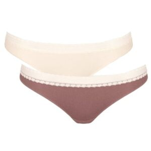 Dámské brazilky Sloggi Go Ribbed BRAZIL 2 kusy