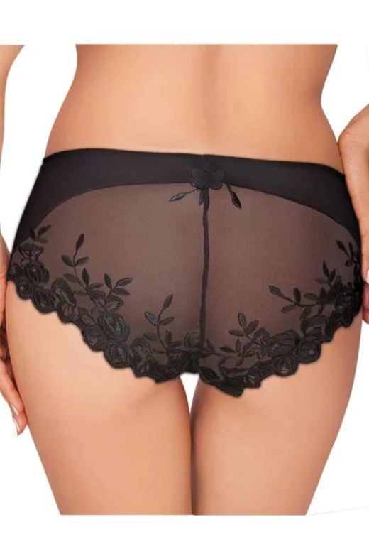 Dámské černé kalhotky Ewana 096