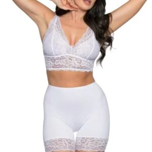 Dámské kalhotky s nohavičkou Babell 188 bílé