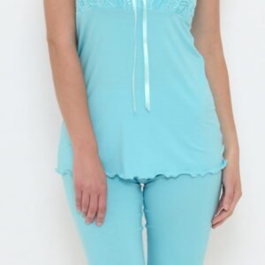 Dámské kapri pyžamo na ramínka Follia Chloe