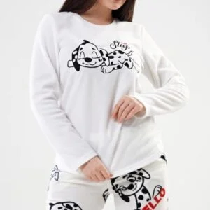 Dámské polarové pyžamo Vienetta Secret Sleep well