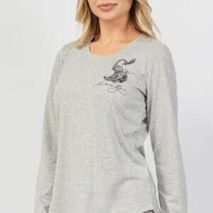 Dámské pyžamo dlouhé Vienetta Secret Beauty