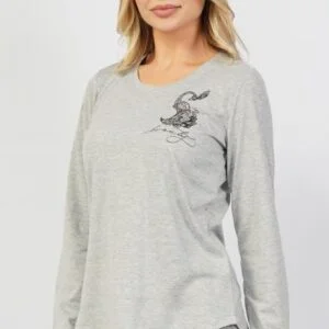 Dámské pyžamo dlouhé Vienetta Secret Beauty