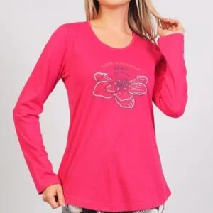 Dámské pyžamo dlouhé Vienetta Secret Martina