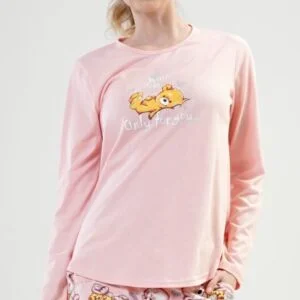 Dámské pyžamo dlouhé Vienetta Secret Only for you