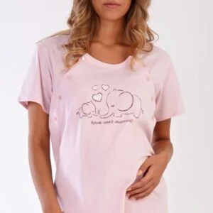 Dámské pyžamo mateřské Vienetta Secret Slůně