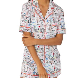 Dámské šortkové pyžamo DKNY YI2922528