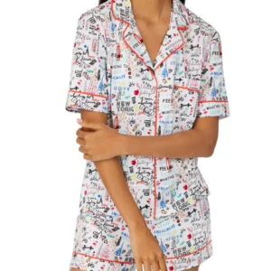 Dámské šortkové pyžamo DKNY YI2922528